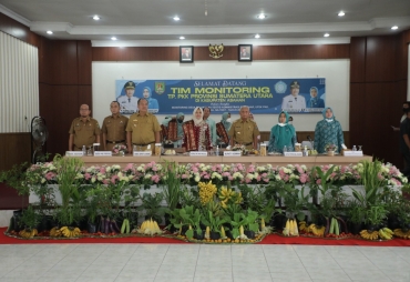 TP PKK dan Pemkab Asahan Sambut Kedatangan Tim Monitoring TP PKK Provsu