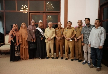 Bupati Asahan Terima Kunjungan Putri Hijab Indonesia Sumatera Utara
