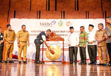 Musa Rajekshah usai menghadiri acara Koordinasi dan Konsolidasi Percepatan Penurunan Stunting