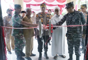 Bupati Asahan Hadiri Pengukuhan Polsubsektor Tanjung Balai dan Rawang Panca Arga