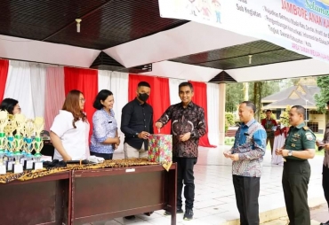 Wabup Buka Jambore Anak Kabupaten Karo Tahun 2022