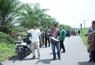 Tim Peninjau Lapangan Pemkab Asahan Kunjungi Simpang Empat