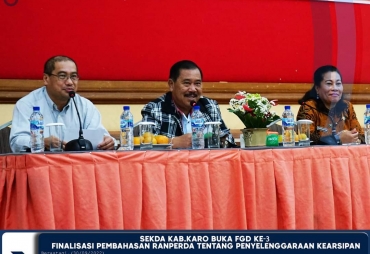 Finalisasi Pembahasan Ranperda Tentang Penyelenggaraan Kearsipan 