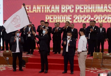 Gus Irawan Jabat Ketua BPC Perhumas Medan (Foto/Wan)