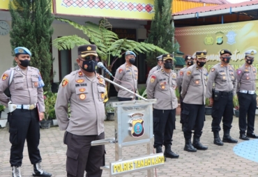 Polres Tanah Karo Gelar Patroli Skala Besar Wujudkan Sitkamtibmas Kondusif