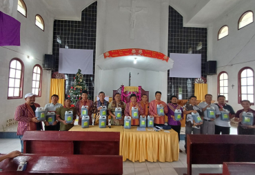 Mamre Klasis Sinabun Launching Pupuk Organik Cair