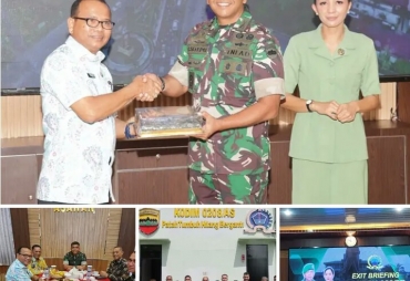 Asisten Administrasi Umum Kota Tanjung Balai Hadiri Exit Briefing Danrem 022/Pantai Timur