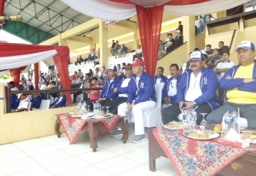 Plt Gubernur Bengkulu menhdairi sekaligus membuka Porprov Ke IX