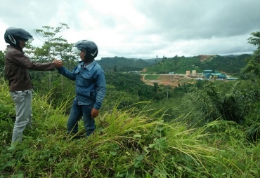Masyarakat Menolak Aktifitasnya Pabrik Sawit