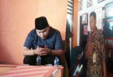 Tampak Caleg DPRD Provinsi Bengkulu dan Komisioner Panwas