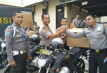 Foto kenderaan Dinas Yang Diserahkan Kapolres Lhokseumawe