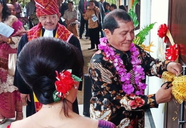 Bupati Karo Resmikan Gedung GBKP yang pertama di Pontianak