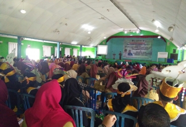 Para Tamu undangan tampak memadati Lokasi Acara