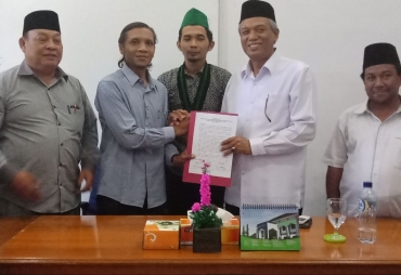 Rektor IAIN Beserta Pengurus KAHMI dan HMI