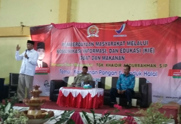 Sosialisasi Tentang Bahaya Keamanan Pangan dan Produk Halal