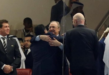 Florentino Perez di final Piala Dunia Antarklub