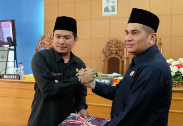 Wabup BU Bersama Ketua DPRD Bengkulu Utara