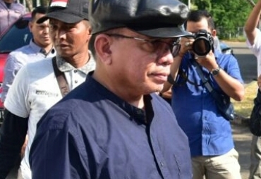 Gubernur  Aceh Irwandi Yusuf Di lokasi PPI