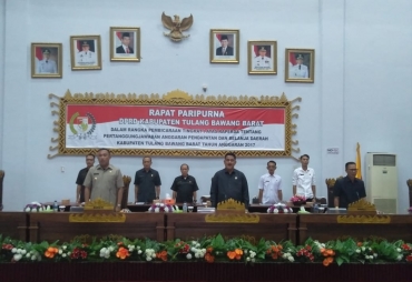 DPRD Tubaba Gelar Paripurna
