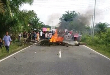 Kejadian Demo Masyarakat Muratara 