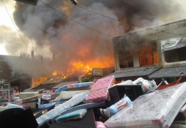 Sijago Merah Mengamuk Habiskan 58 Ruko 