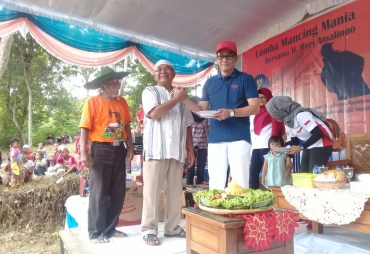 Tampak Bupati PALI Saat merayakan Syukuran kepemimpinan Dua Tahun  