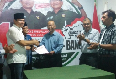 Paslon Nomor urut 1 Meresmikan Timhum