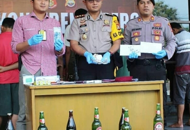 Polres Bengkulu gelar konferensi pers 