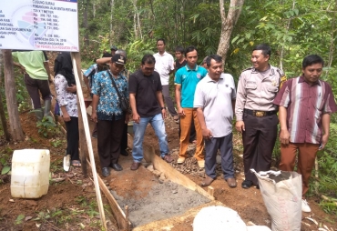 Tampak titik nol dilaksanakan oleh Desa 