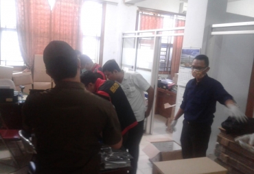 Kejati Bengkulu melakukan penggeledahan Pemda Benteng