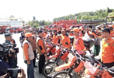 PLT Gubernur Bengkulu Rohidin Mersyah menghadiri acara BPBD