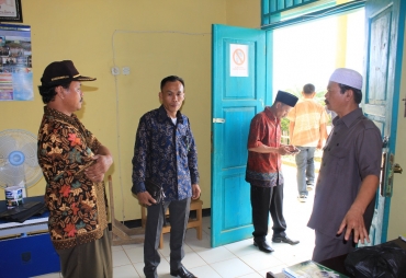 Siption Muhady Meninjau Langsung Ruang Kelas