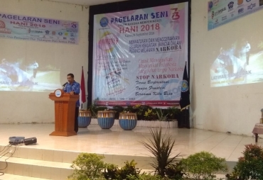 Alexander Soeki Menyampaikan Sambutan