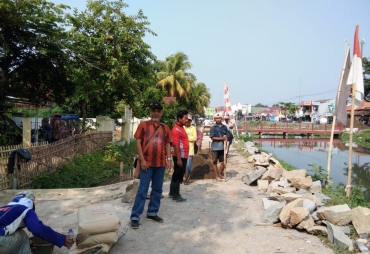 Tampak Pembangunan Tengah Berlangsung