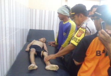 Nampak Jenazah Terbaring Di Puskesmas