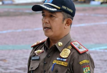 Kasi Trantib satpol PP Kota Bangkinang, Ahmad Zaki