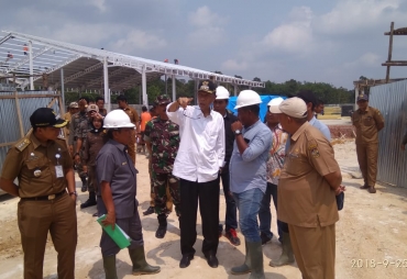 Tampak Bupati Turun Langsung Ke Lokasi