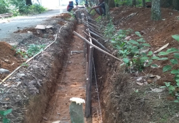 Tampak Pembangunan Tengah Berlangsung