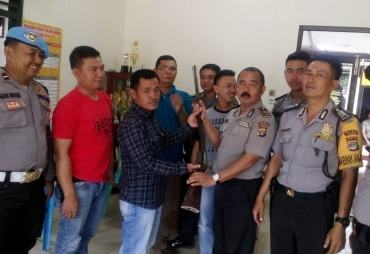 Penyerahan Senjata Api