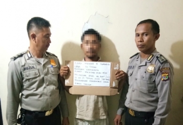 Terduga Pelaku diamankan