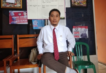 Tugiran M.Pd Bidang Penindakan Pelanggaran Banwaslu BU