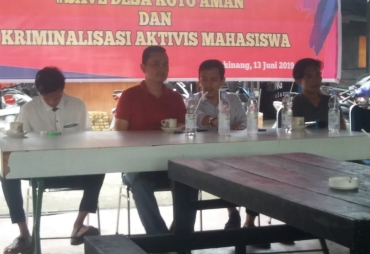 Aktivis Kampar Gelar Diskusi Terbuka 'Save Desa Koto Aman'