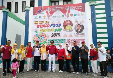 kegiatan Car free day world food safety day