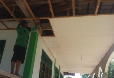 TMMD, Rehab Plafon Memperindah Masjid Hidayatullah