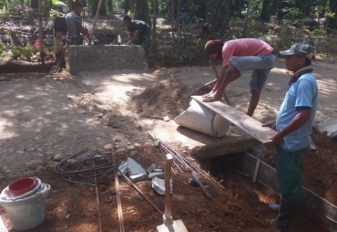 Satgas TMMD Perbaiki Gorong-gorong