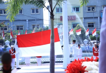 Upacara Peringatan Detik-detik Proklamasi di Prabumulih Berlangsung Khidmat