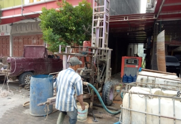 Pembuatan Galian Sumur Bor Grenn Spa Diduga Tidak Kantongi Izin