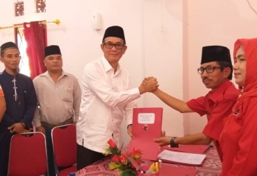 Heri Amalindo Ambil Formulir Balon Bupati PALI