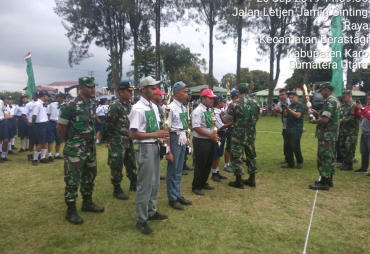 Kodim 0205/TK Gelar Lomba PBB dan PPM