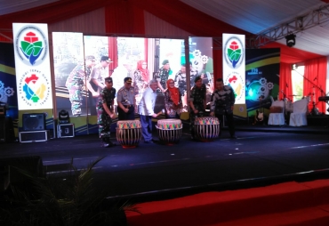 Tabuhan Dol Tanda Ditutupnya TTG ke-XXI di Bengkulu